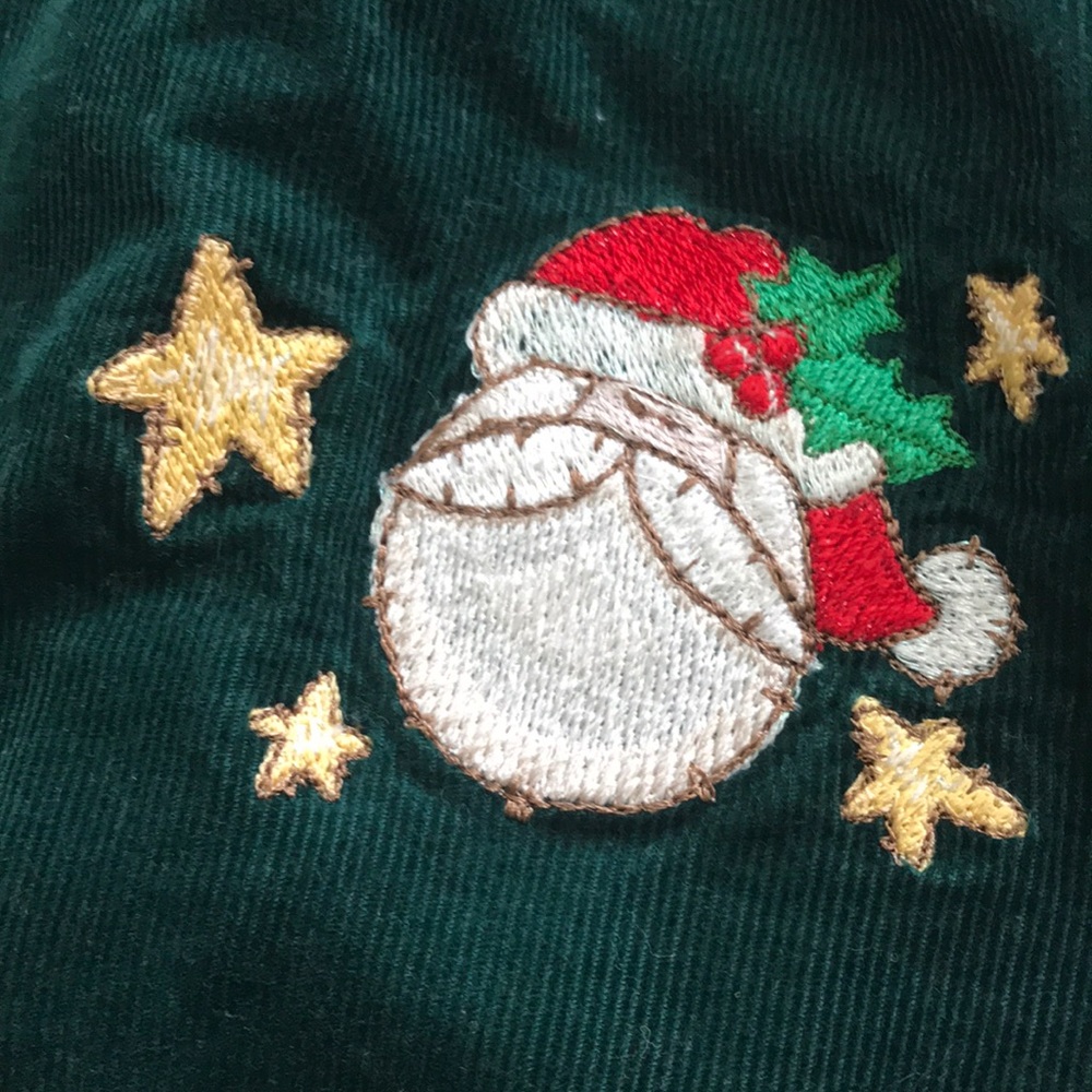 Christmas Embroidery Reversible Dress - Picture 2 of 3